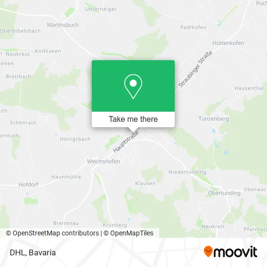 Карта DHL