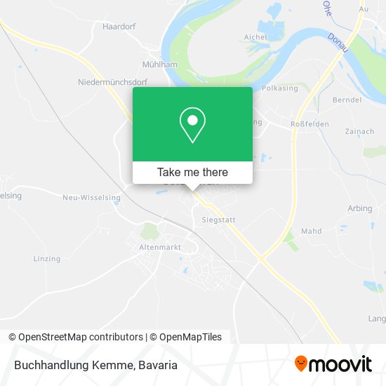 Buchhandlung Kemme map