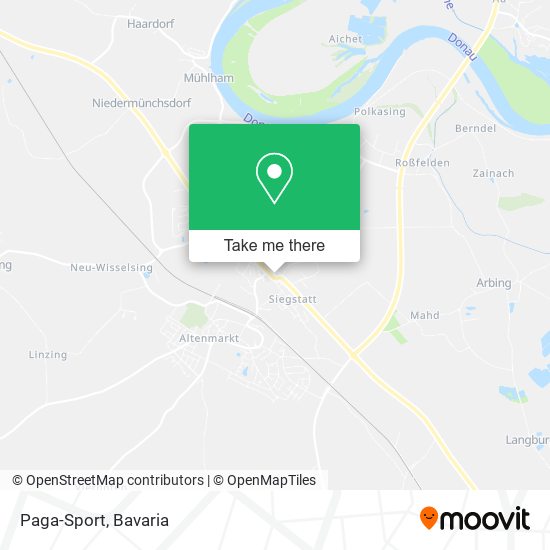 Paga-Sport map