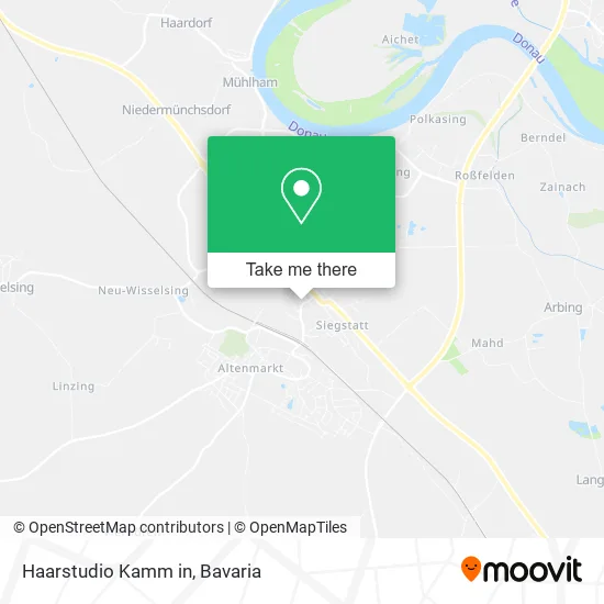Карта Haarstudio Kamm in