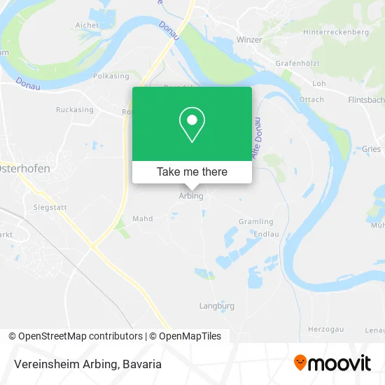 Карта Vereinsheim Arbing