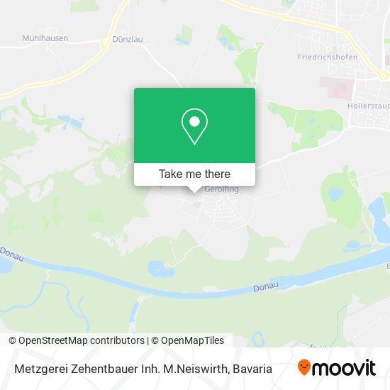 Metzgerei Zehentbauer Inh. M.Neiswirth map
