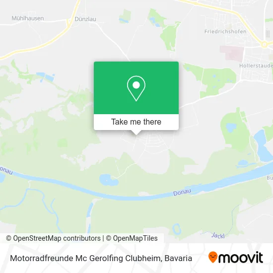 Карта Motorradfreunde Mc Gerolfing Clubheim