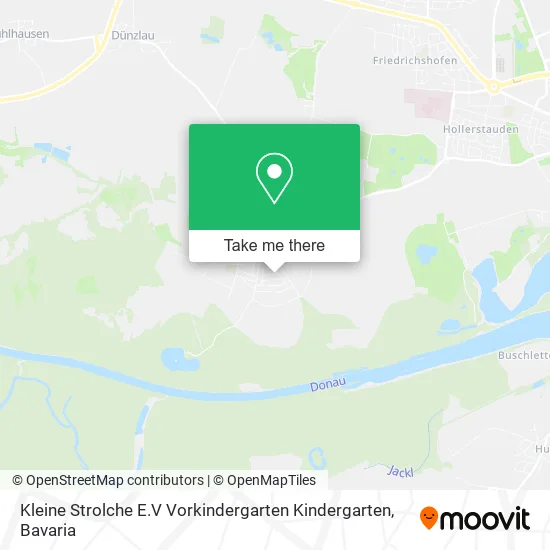 Карта Kleine Strolche E.V Vorkindergarten Kindergarten