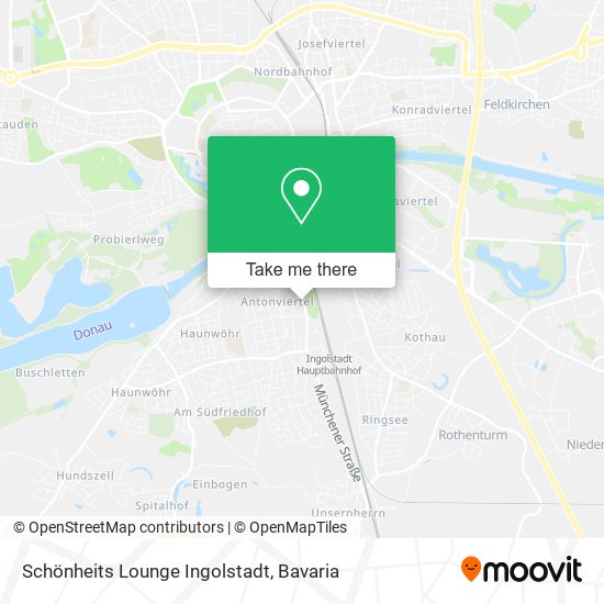 Schönheits Lounge Ingolstadt map