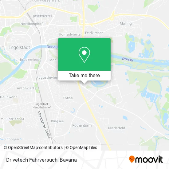 Карта Drivetech Fahrversuch