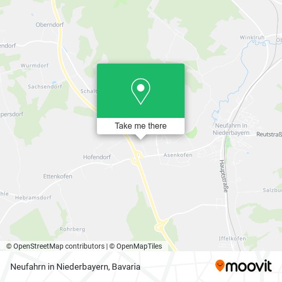Neufahrn in Niederbayern map
