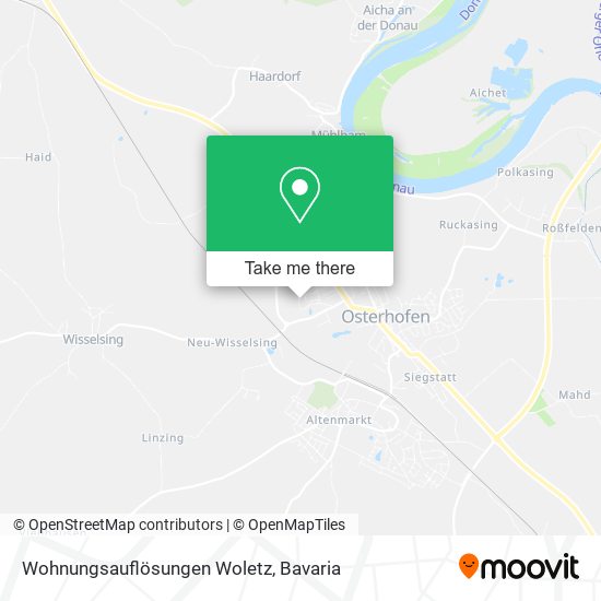 Wohnungsauflösungen Woletz map