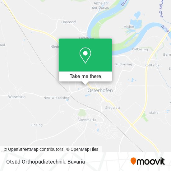Otsüd Orthopädietechnik map