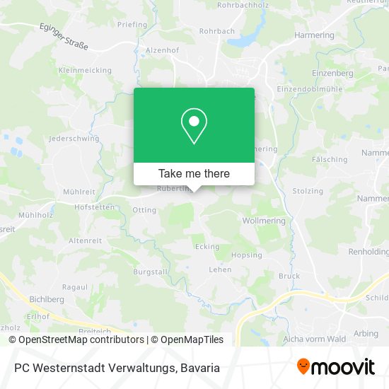 PC Westernstadt Verwaltungs map