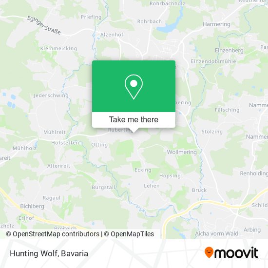 Hunting Wolf map