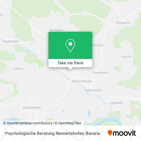 Psychologische Beratung Rennertshofen map