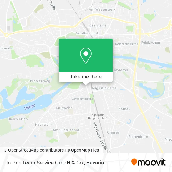 Карта In-Pro-Team Service GmbH & Co.