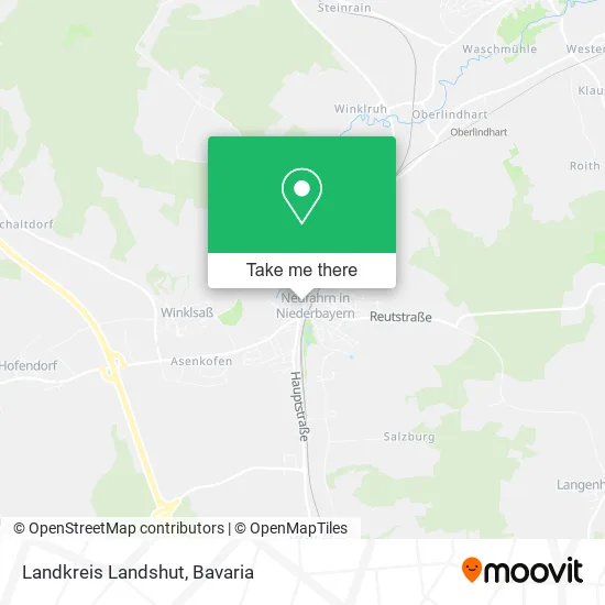 Карта Landkreis Landshut