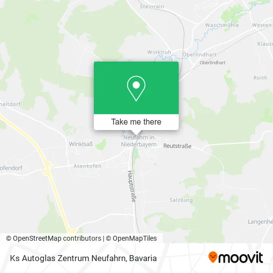 Карта Ks Autoglas Zentrum Neufahrn