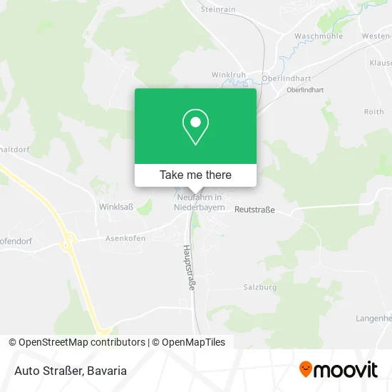 Карта Auto Straßer