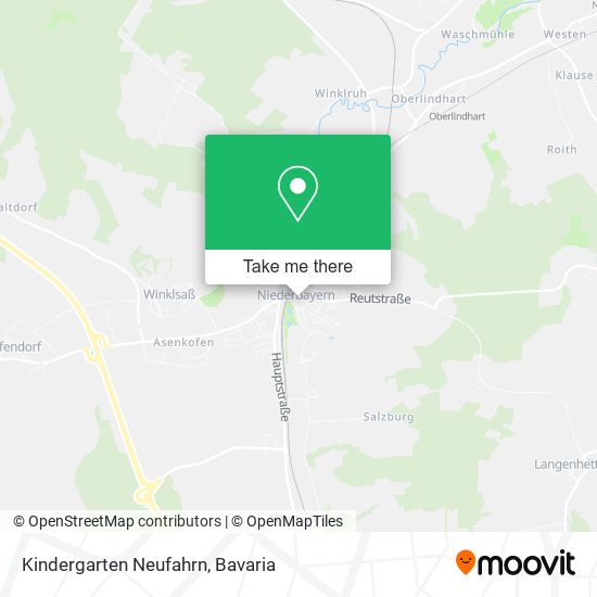 Kindergarten Neufahrn map