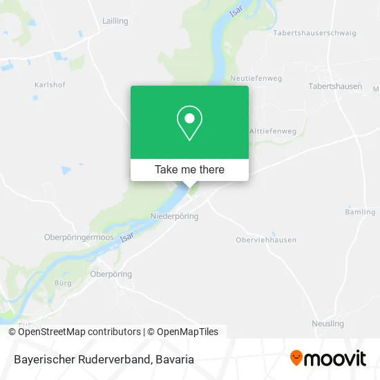 Карта Bayerischer Ruderverband