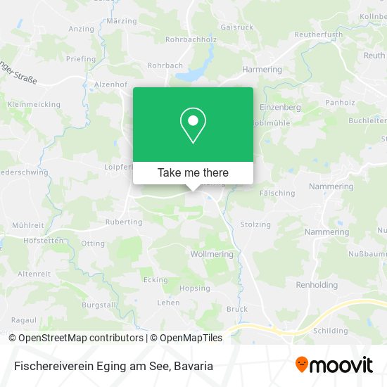 Fischereiverein Eging am See map