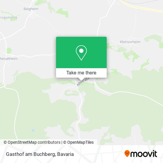 Карта Gasthof am Buchberg