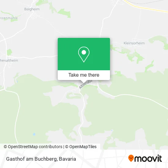 Карта Gasthof am Buchberg