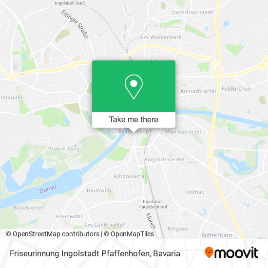 Friseurinnung Ingolstadt Pfaffenhofen map