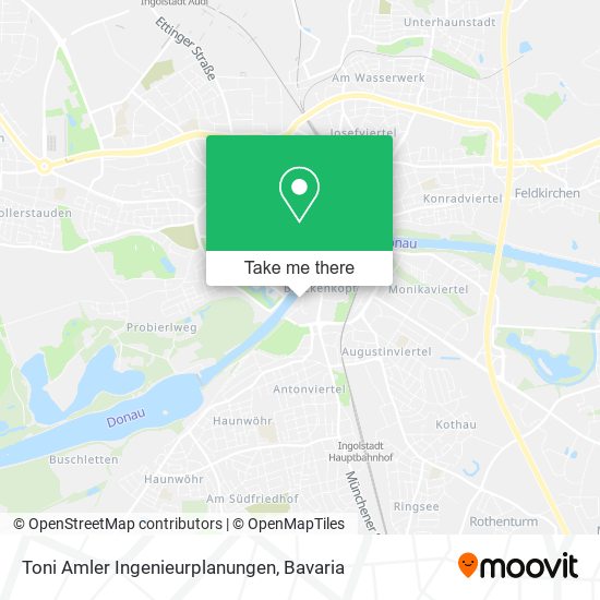 Toni Amler Ingenieurplanungen map