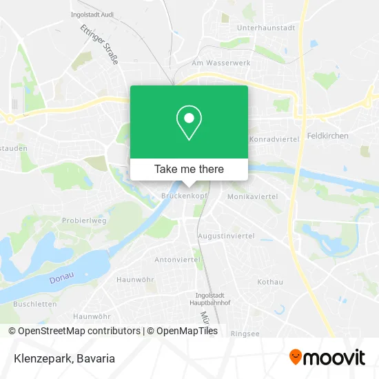 Карта Klenzepark