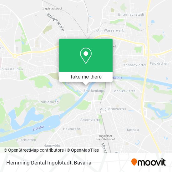Flemming Dental Ingolstadt map