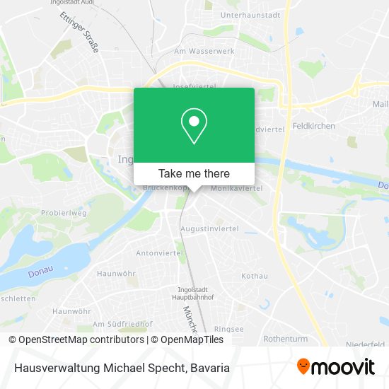 Hausverwaltung Michael Specht map