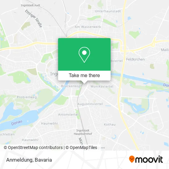 Карта Anmeldung