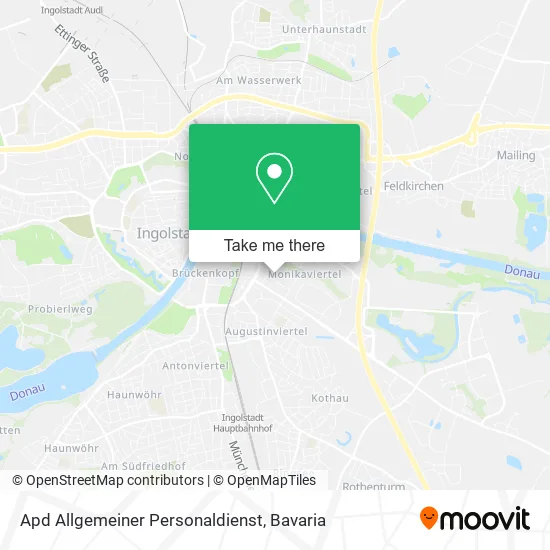 Карта Apd Allgemeiner Personaldienst