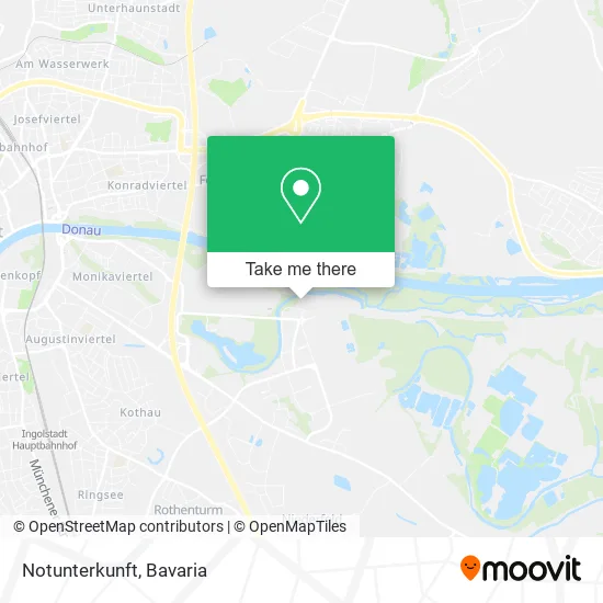 Карта Notunterkunft