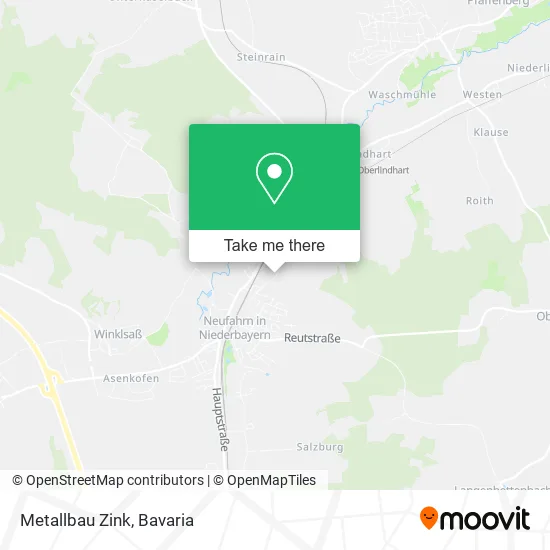Карта Metallbau Zink
