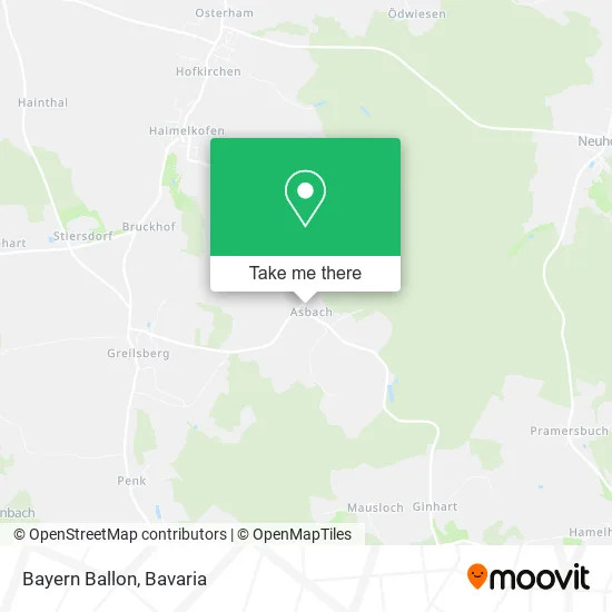 Карта Bayern Ballon