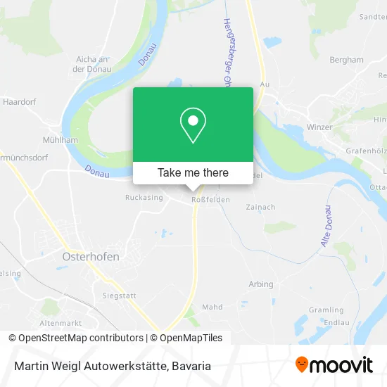 Карта Martin Weigl Autowerkstätte