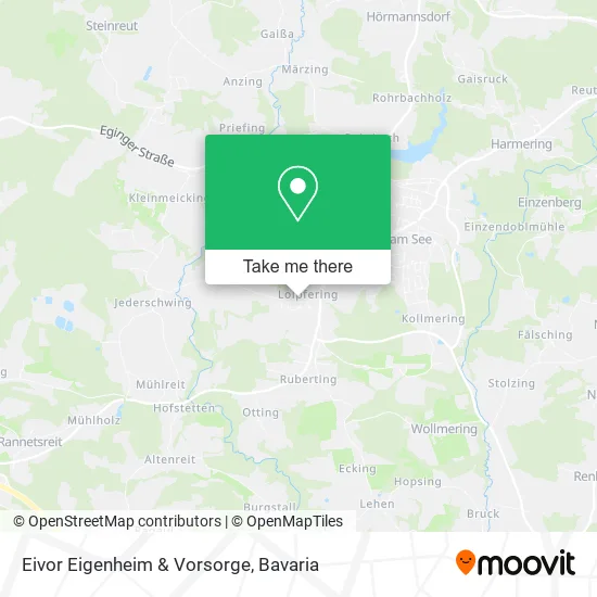 Карта Eivor Eigenheim & Vorsorge
