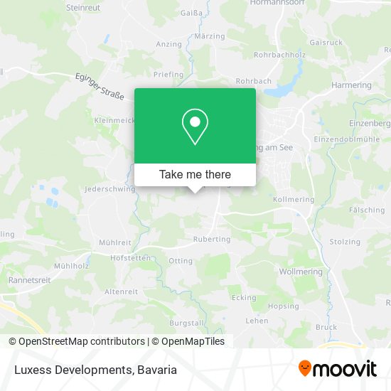 Luxess Developments map