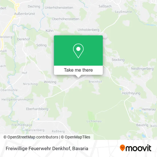 Карта Freiwillige Feuerwehr Denkhof