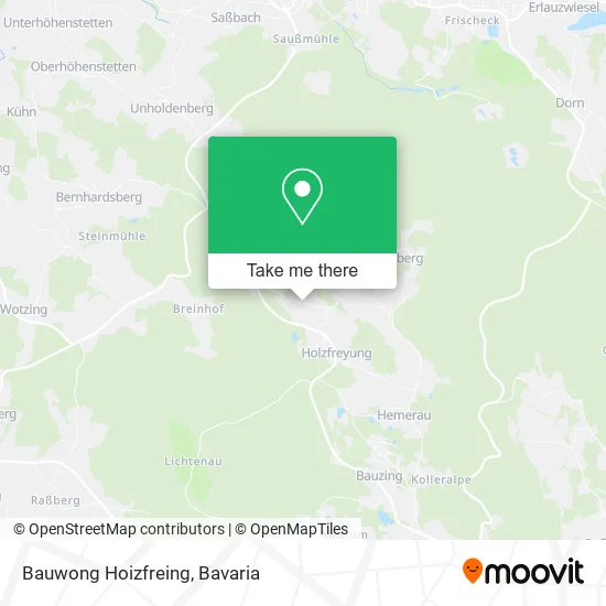 Карта Bauwong Hoizfreing