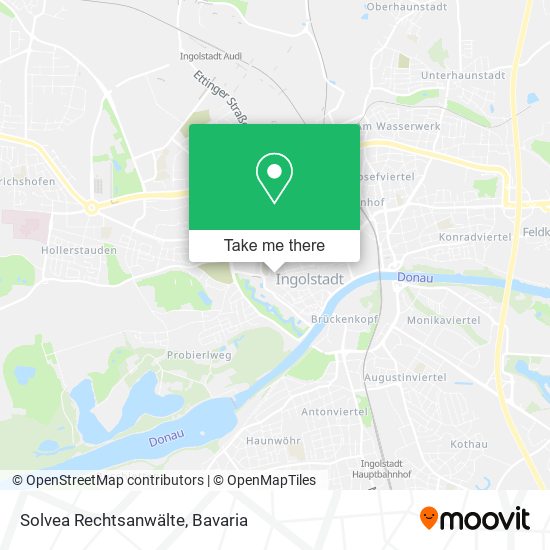 Solvea Rechtsanwälte map