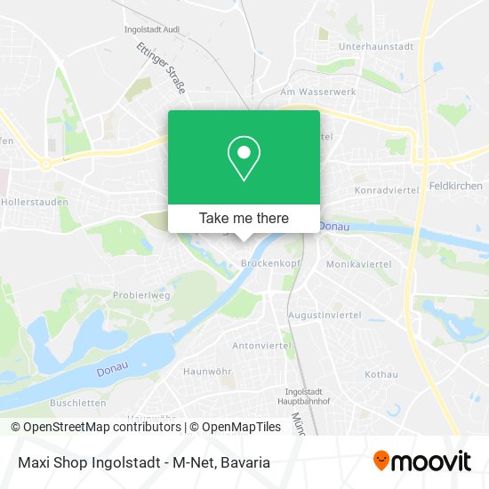 Карта Maxi Shop Ingolstadt - M-Net