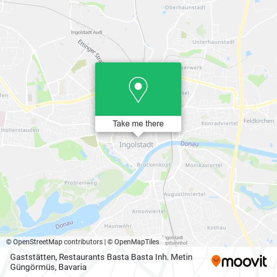Gaststätten, Restaurants Basta Basta Inh. Metin Güngörmüs map