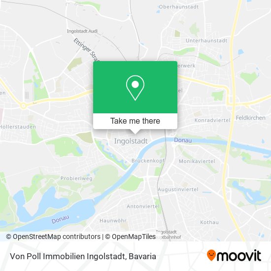 Von Poll Immobilien Ingolstadt map