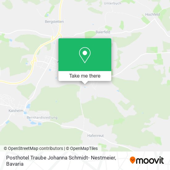 Posthotel Traube Johanna Schmidt- Nestmeier map