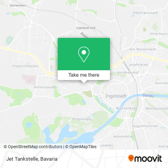 Карта Jet Tankstelle
