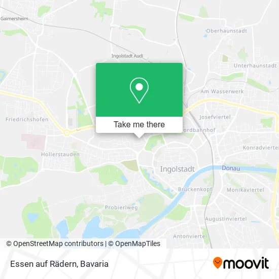 Карта Essen auf Rädern