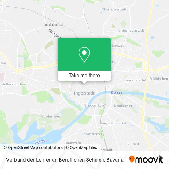 Verband der Lehrer an Beruflichen Schulen map
