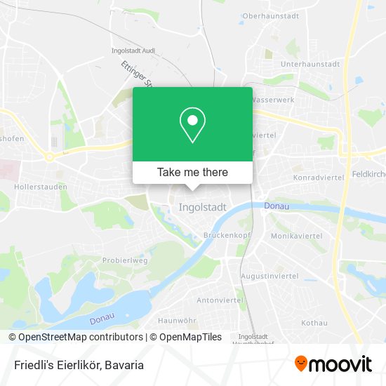 Friedli's Eierlikör map