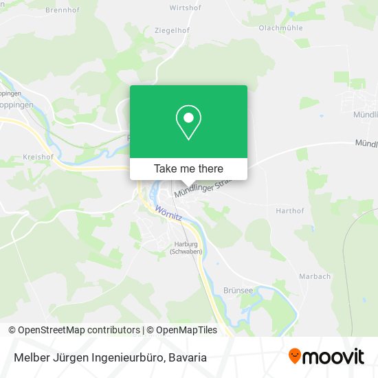 Melber Jürgen Ingenieurbüro map